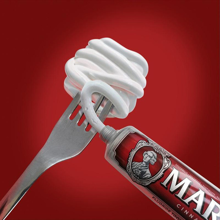 خمیردندان مارویس قرمز Marvis Cinnamon Mint