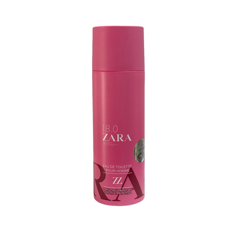 اسپری خوشبو کننده بدن زارا ZARA رایحه کد 18.0