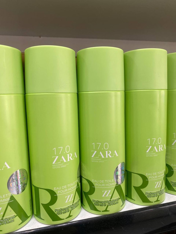 اسپری خوشبو کننده بدن زارا ZARA رایحه 17.0