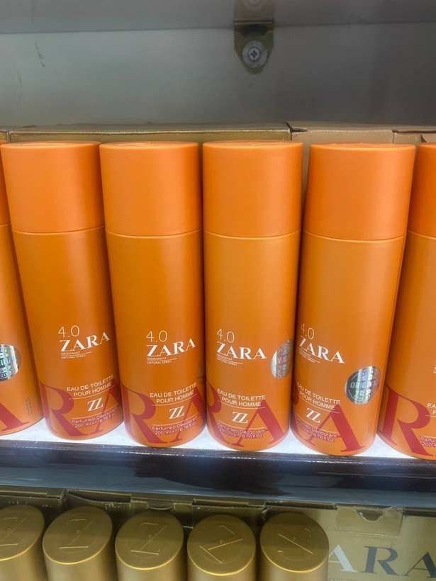 اسپری خوشبو کننده بدن زارا ZARA رایحه کد 4.0