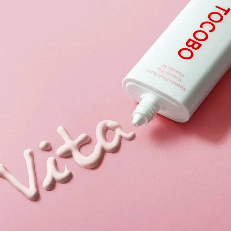 کرم ضد آفتاب ویتامینه تون آپ توکوبو مدل ++++Tocobo Vita Tone Up Sun