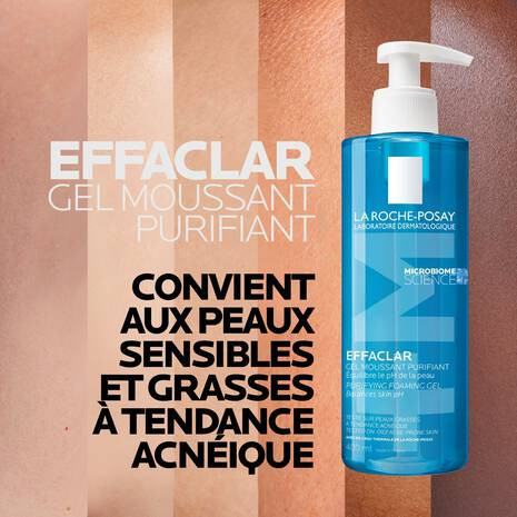 ژل شستشوی پوست چرب و حساس لاروش پوزای Effaclar