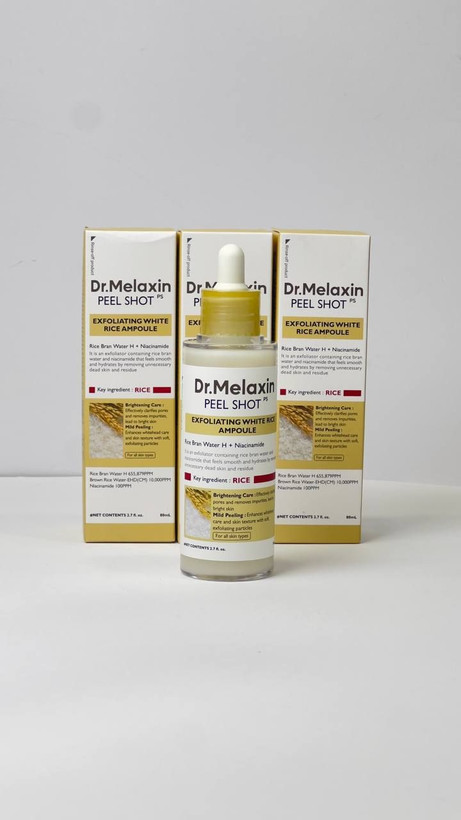 آمپول پیل شات برنج سفید دکتر ملاکسین Dr.Melaxin Peel Shot Ampoule