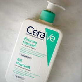 ژل شستشو پوست های نرمال و چرب فومینگ سراوی CeraVe حجم 473 میل