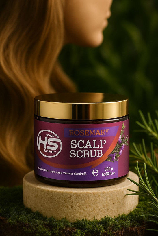 اسکراب کف سر رزماری سکرت ۳۸۰ گرمی Secret Rosemary Scalp Scrub