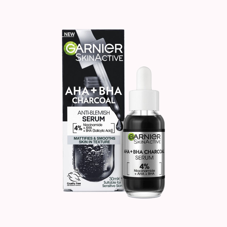 سرم زغال لایه بردار گارنیر مدل Pure Active