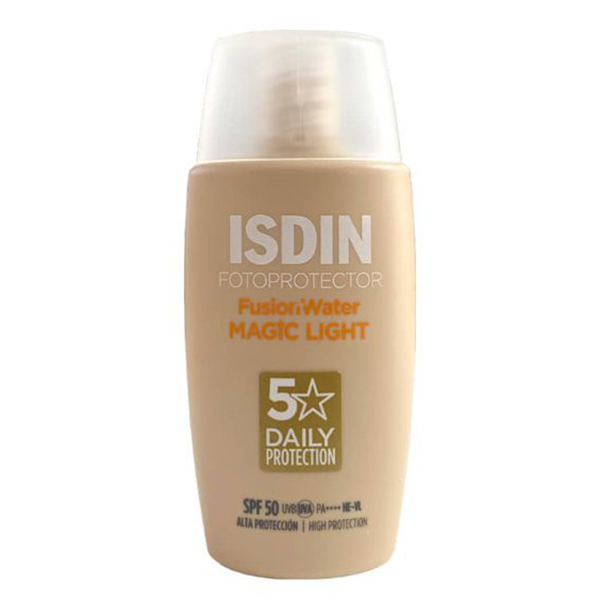 ضدآفتاب رنگی ایزدین فیوژن واتر مجیک لایت SPF 50