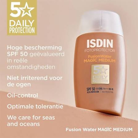 ضدآفتاب ایزدین فیوژن واتر مجیک گلو SPF 50